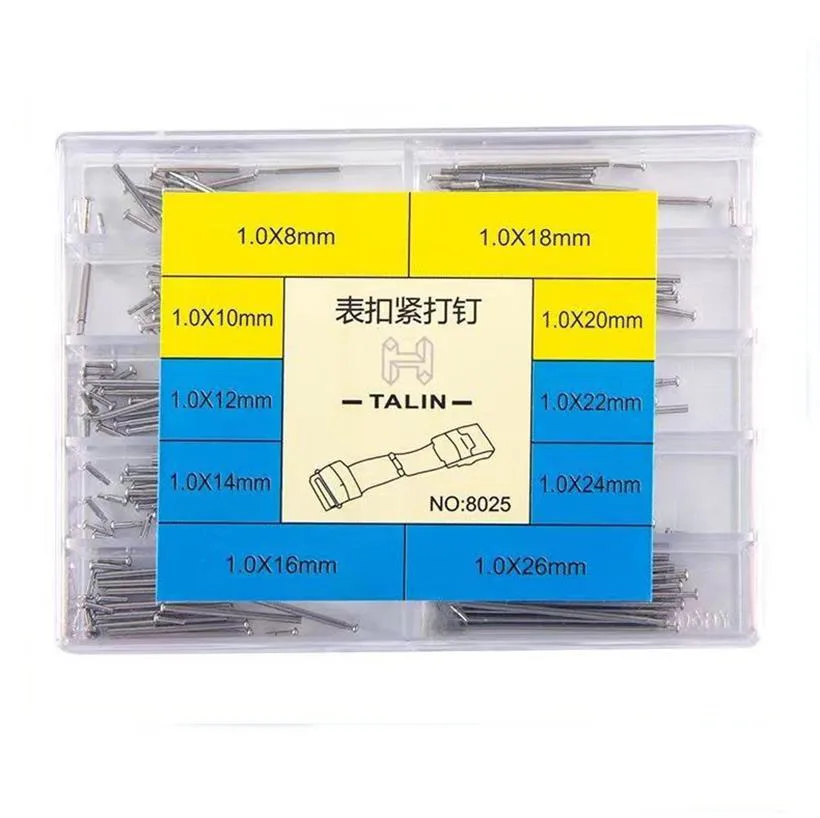 Accessori per orologi Cinturini per orologi Fibbie per orologi Perni di bloccaggio Perni per orologi Aste fisse Aste per orologi in acciaio inossidabile Barre per orecchie