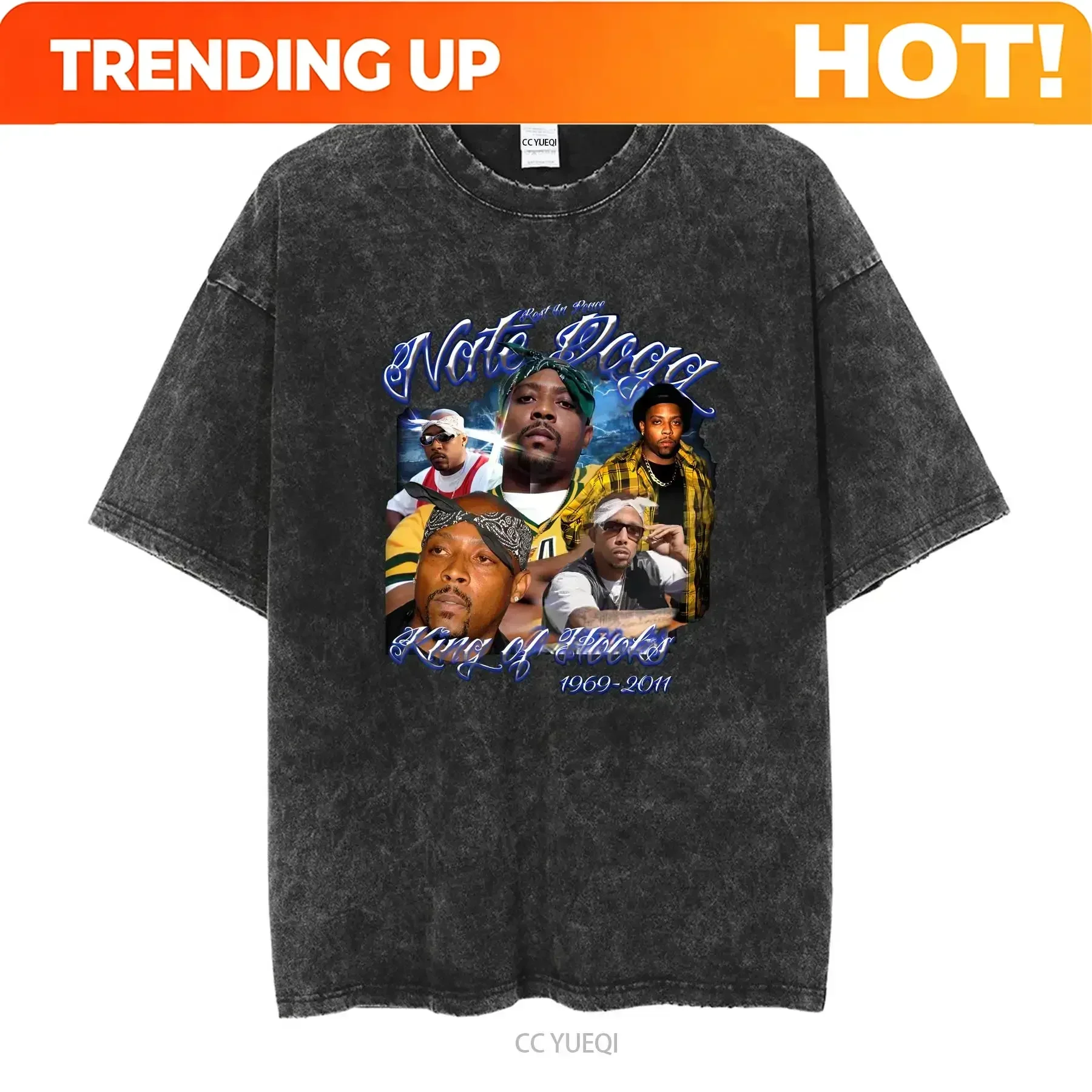Customization Shirt Nate Dogg Hiphop T Shirt SweaT Vintage RnB Rapper Nat Vintage Washed Stylish Graphic Unisex Comfortable Vers