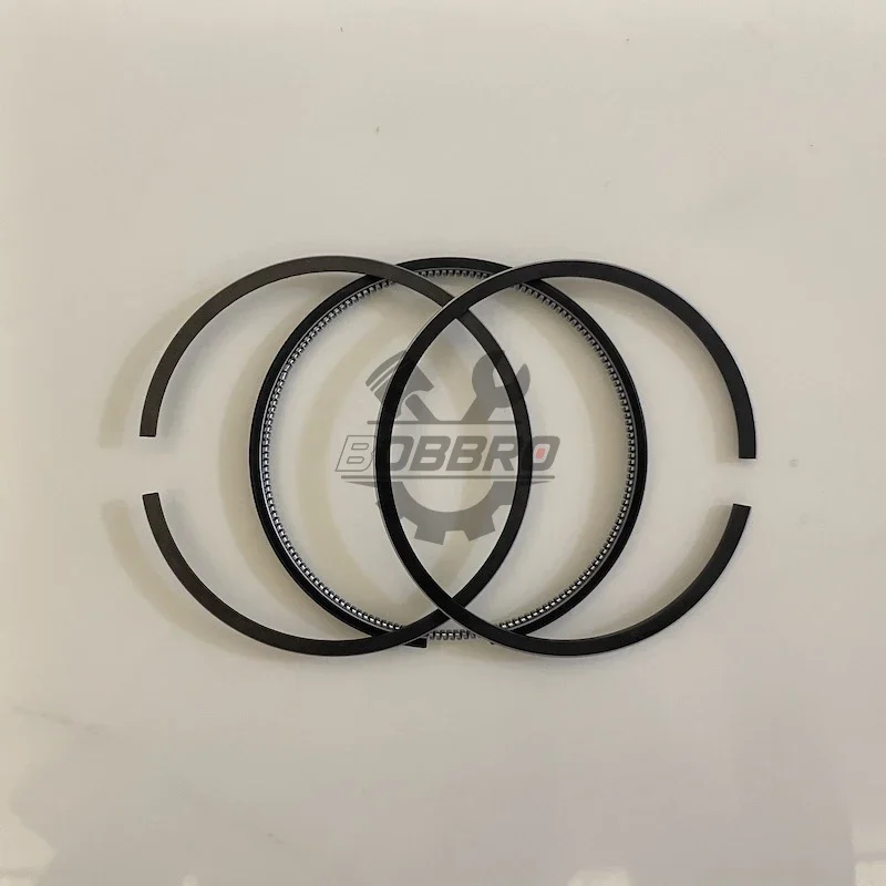 V6108 V6108-DI-T1-ET05 Piston Ring Set For Kubota Harvesters 4YZB-4 PRO1408Y-4 Engine Parts