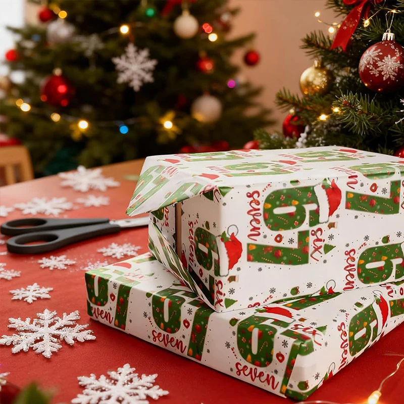 Weihnachten Geschenkpapier Weihnachtsgeschenk Taschen Weihnachten Seidenpapier Weihnachtsgeschenke für Kinder Männer Frauen Weihnachtsdekorationen