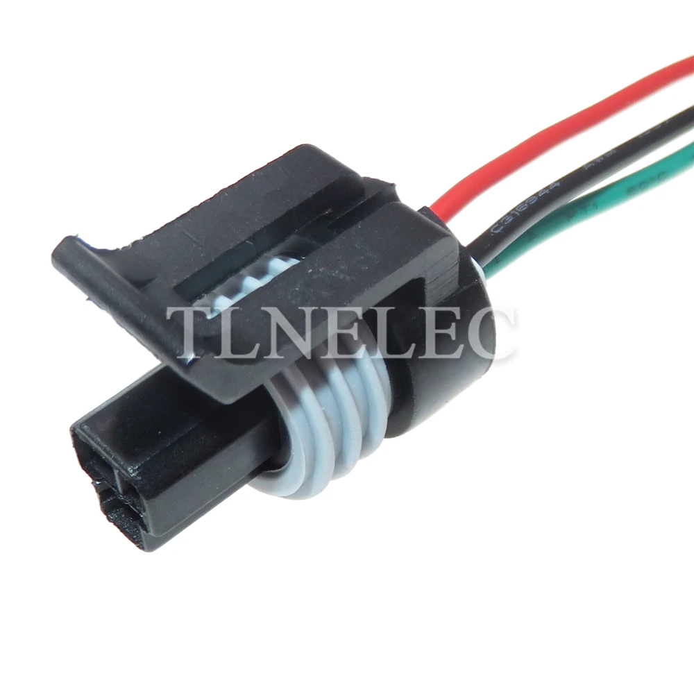 3 Cara Pin Konektor Kabel Kawat Mobil dengan Kabel Sensor Throttle Otomatis Soket Tertutup 12110192 12065287