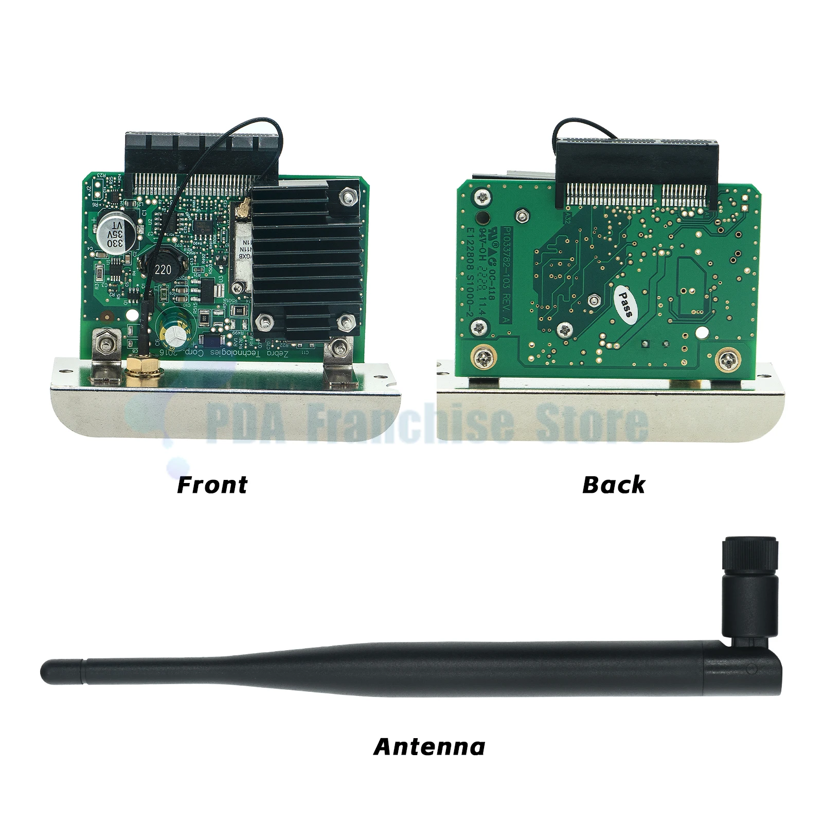 الشحن من الولايات المتحدة، P 1033782 -101 بطاقة شبكة WiFi لاسلكية لـ Zebra ZT210 ZT230 ZT410 ZT420، العلامة التجارية الجديدة
