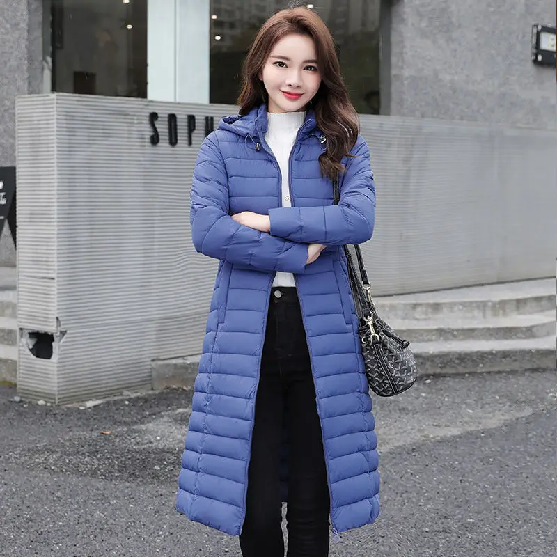 New Hot Sale Down Cotton Casual Warm Long Winter Clothes Women Jacket Female Fashion Design Big Size Ladies Wear Winter Coat