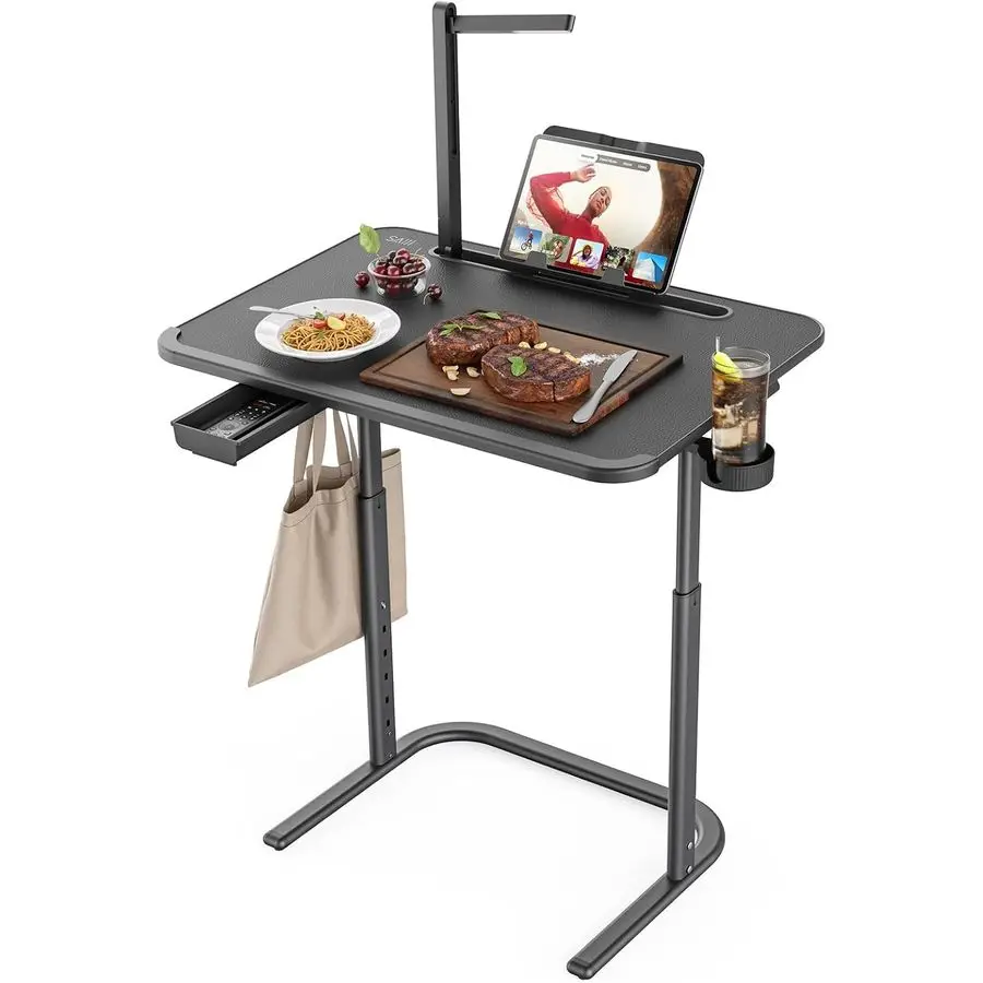 

XXL Extra Large TV Tray TableHeight amp Tilt Adjustable Heavy Duty TV Trays for Eating, Working, Writing,Drawing, Recliner Tabl