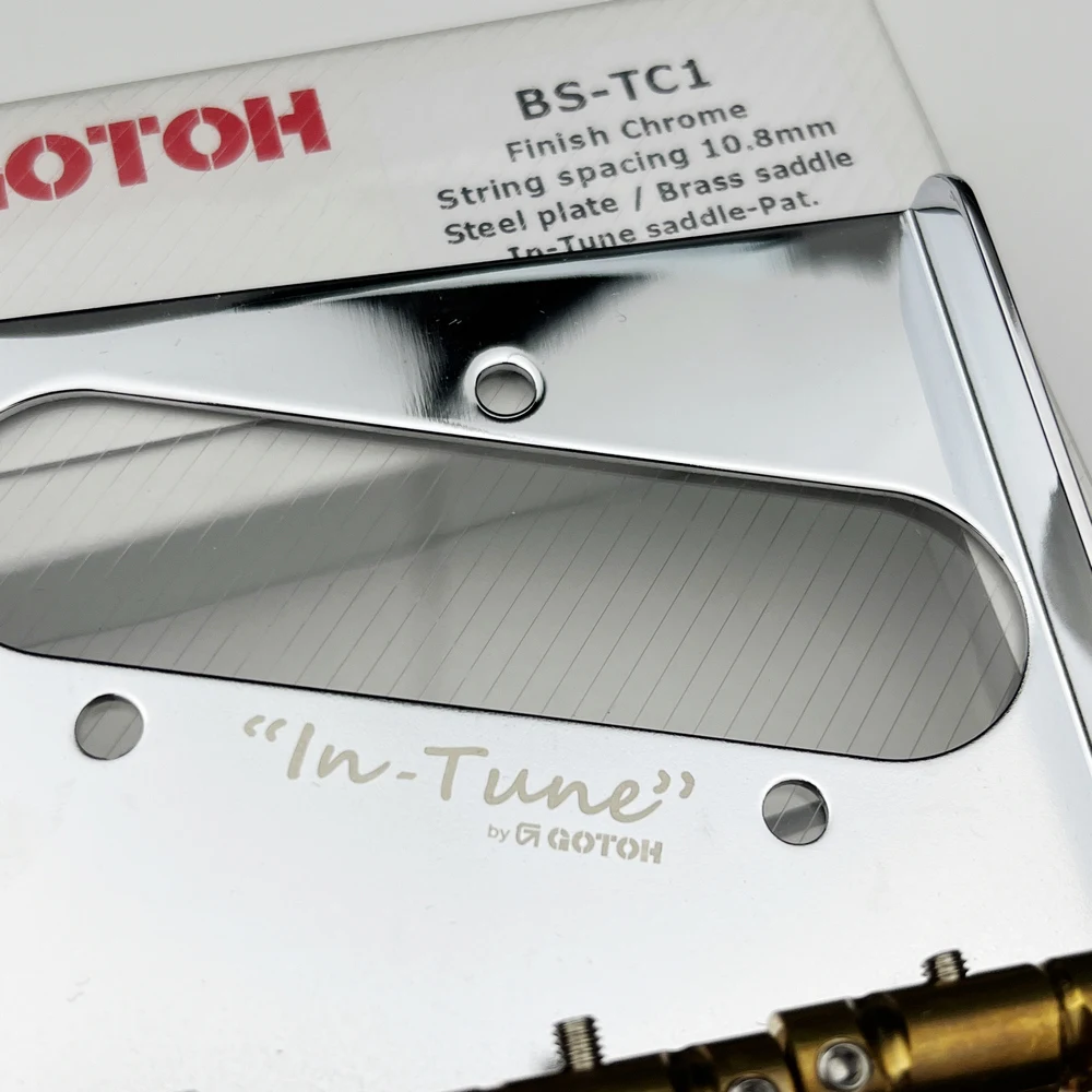 Genuine Original GOTOH Wilkinson BS-TC1 Vintage Electric Guitar Fixed Bridge Chrome MADE IN JAPAN