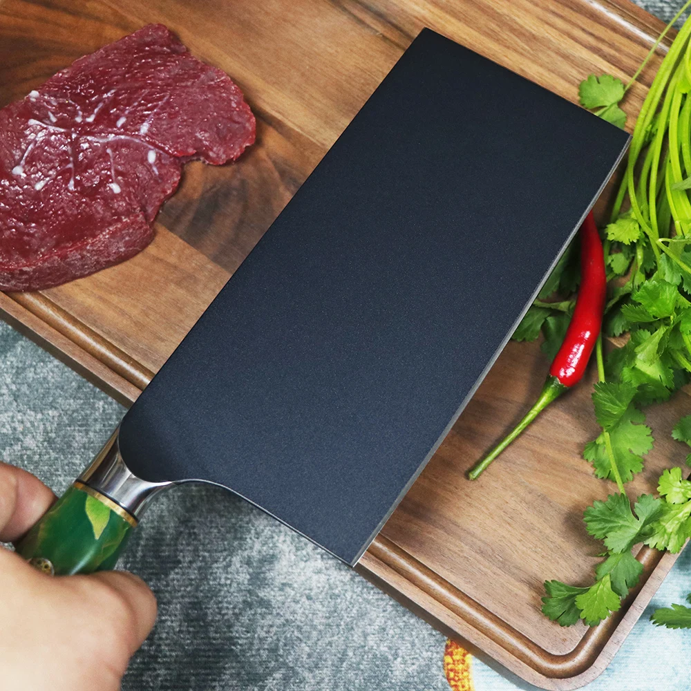 Imported Tungsten Molybdenum Steel 7.5 inch Slicer Knife, High-Speed Powder Alloy Steel Cutting Meat Slices, Fish Slices Knife
