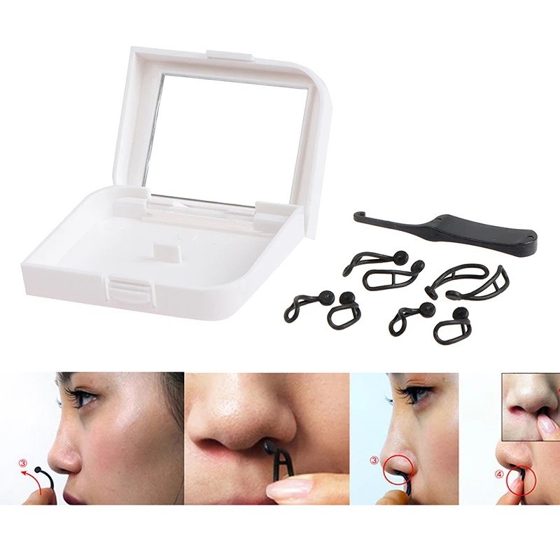 4 Sizes Women Nose Up Lifting Shaper Clip Bridge Straightening Beauty Clip 3D Invisible Nose ClampTool