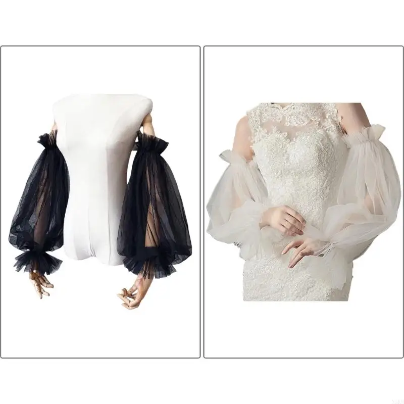 

N5KB Bride Bishop рукав элегантный крышка рук простые с длинным рукавом
