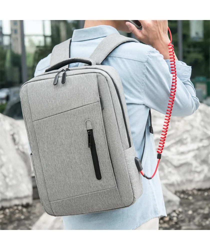 Backpack Men's Business Multifunctional USB Charging Backpack Men's Anti-splashing Large Capacity Commuter Computer Backpack