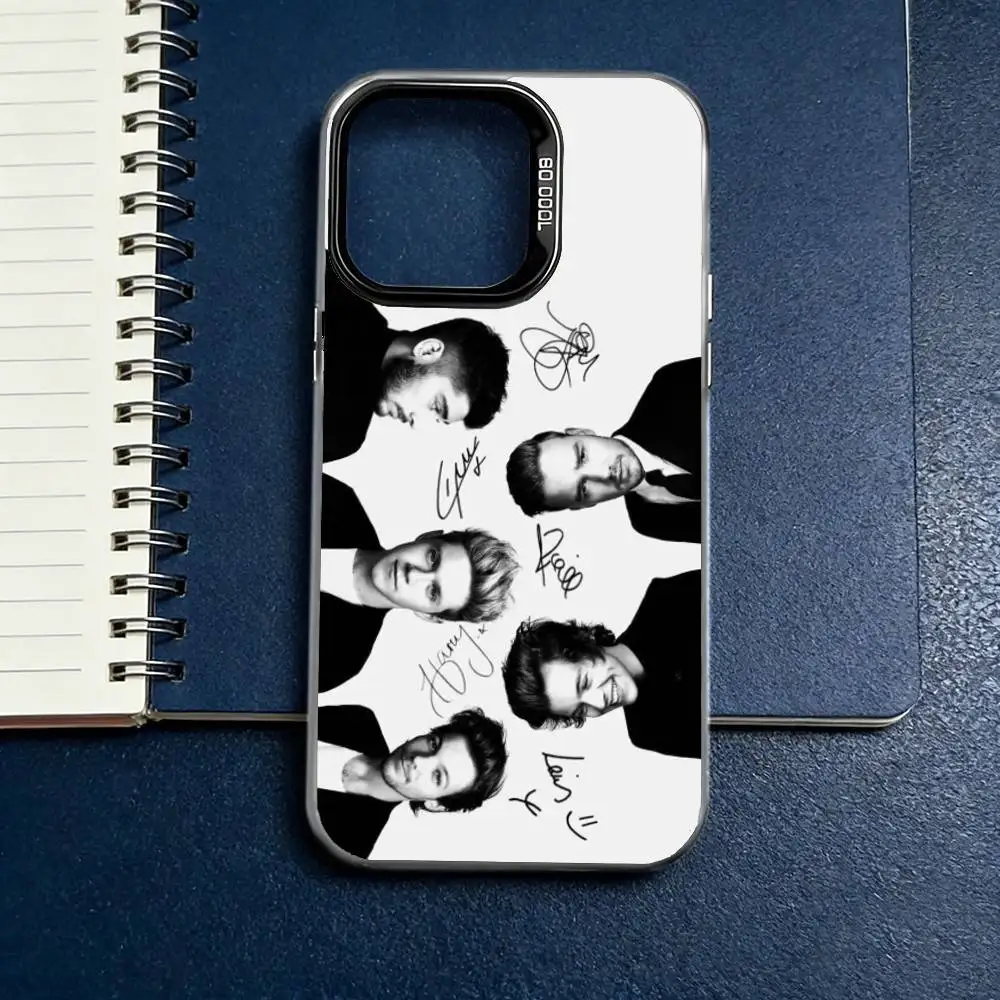 Band O-One D-Direction Phone Case For iPhone 17,16,15,14,13,12,11 Plus,Pro Max,XS,Colorful Silver Phone case Funda Cover - view 3