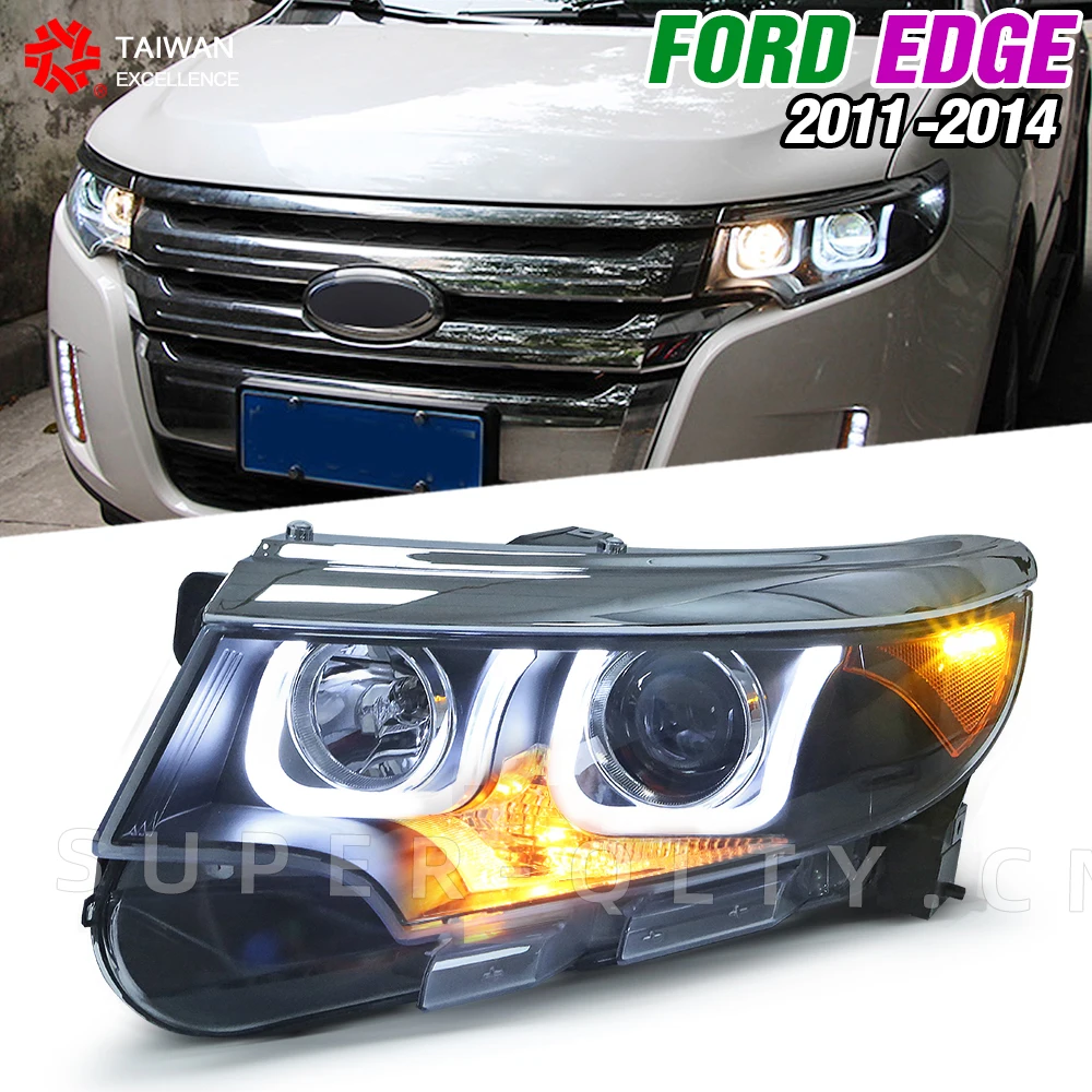 

Заводская Высококачественная Фара Super Q Eagle Eyes для Ford edge 2011-2014, Модифицированная фара, фара, объектив проектора