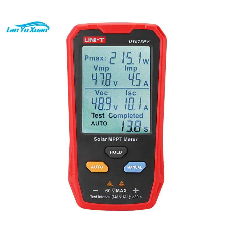 UNI,-T UT673PV Solar MPPT Meter  Panel Test Power Peak Supply Voltage Current Open Circuit  Short  