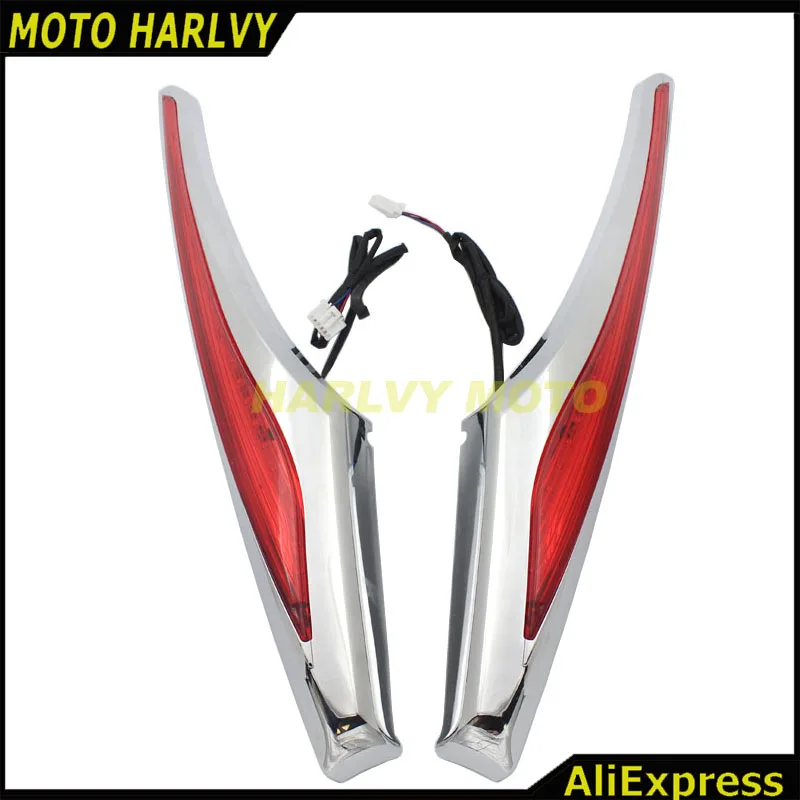 For Honda Goldwing GL1800 & F6B 12-15 Motorbike Saddlebag Accent Swoop LED Light case