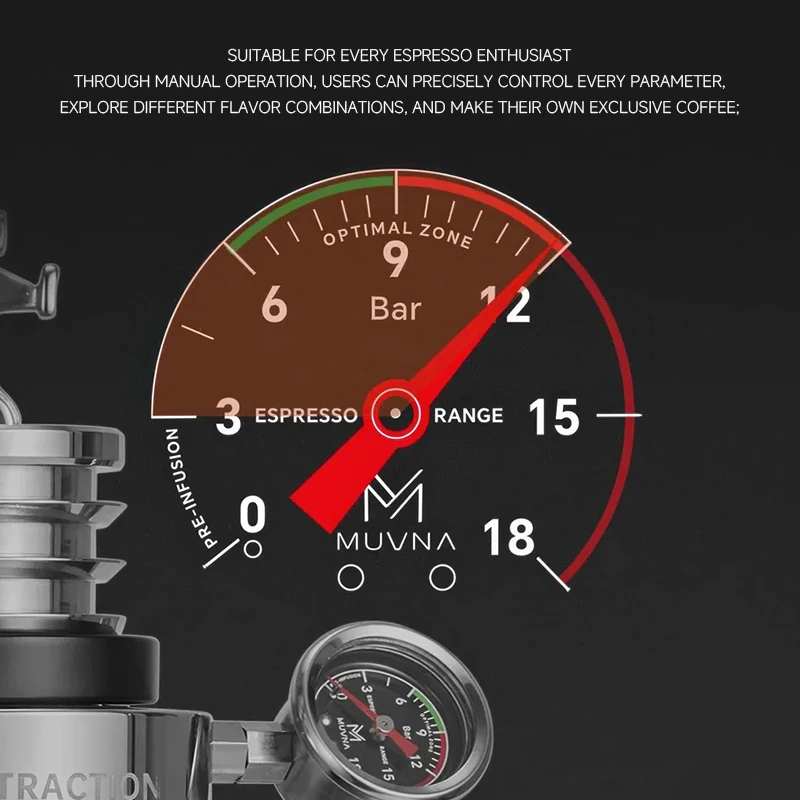 Máquina de semi-café Máquina de café manual automática