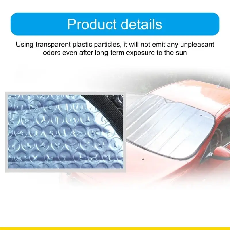 SZCH Strong Car Sunshades Aluminum Foil Heat Deflector For Universal Vehicle Fit