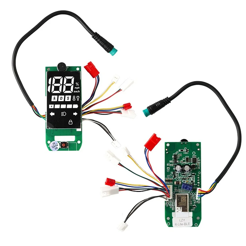 Dashboard Equipped Controller and Wiring Harness for Xiaomi 6 / 6 for lite Electric for scooters Speed and Charge Level