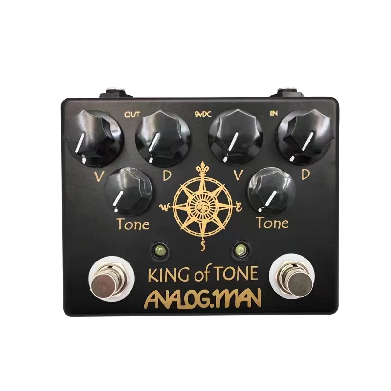 LILT King of Tone Solar Face Overload Effector Electric Guitar Pedal HandmadeTrue Bypass Customizable