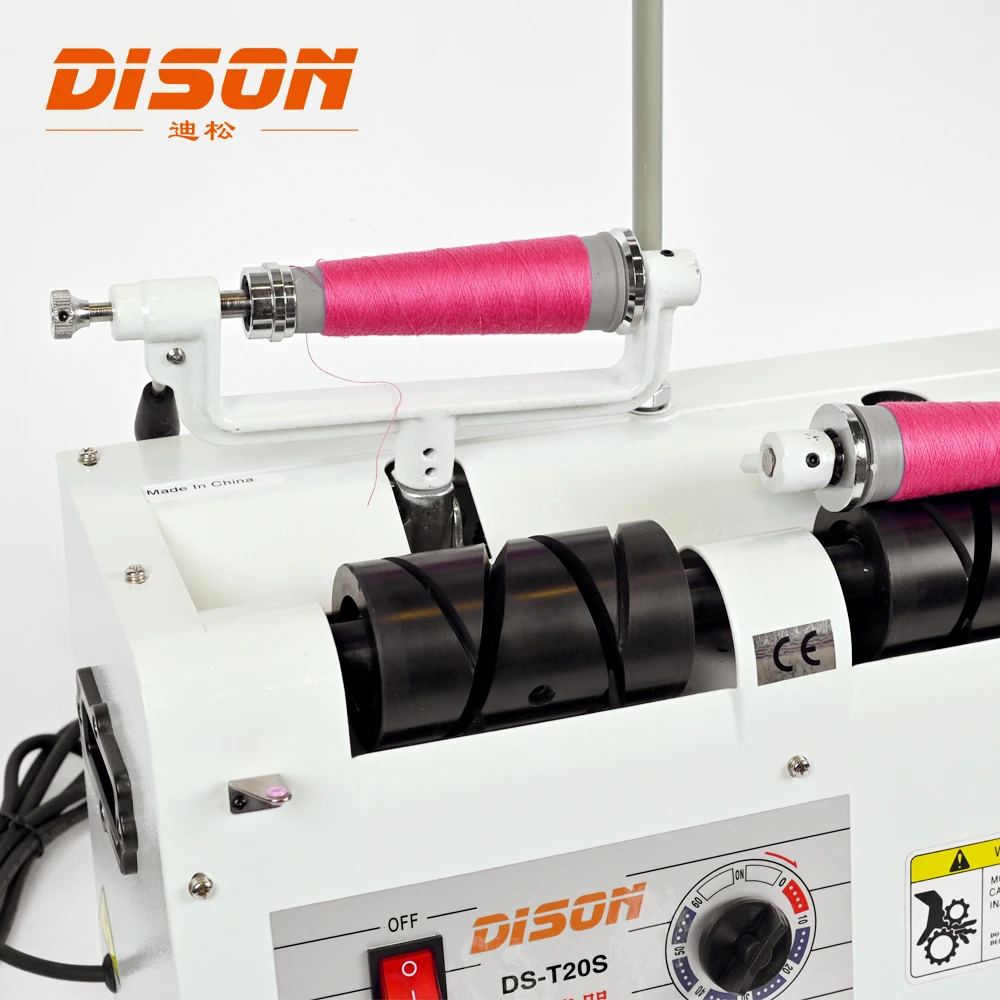 Brand New DS-30P 2 Cones  High Speed Sewing Thread Cone Winding Machine