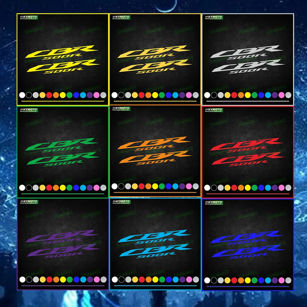 

Для Honda CBR500R CBR 500R аксессуары для мотоциклов наклейка обтекатель украшения шлем топливный бак двигатель логотип светоотражающая наклейка