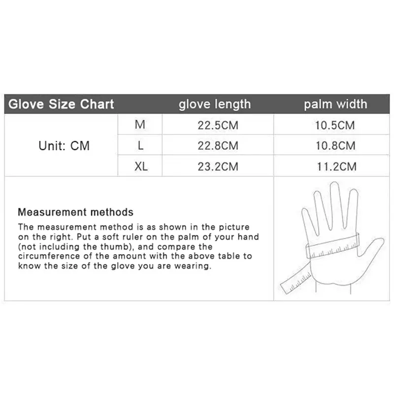 Anti-Slip Motorcycle Riding Tactical Gloves, Breathable Gloves for Motocross Racing, Biker Outdoor Sports Protective Gloves