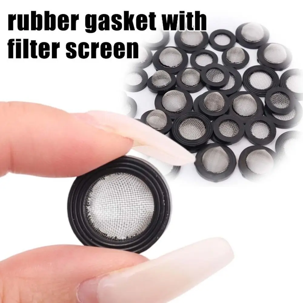 1PC Water Clean Flat Rubber Washer Water Pump Fitting 1/2''~1'' Faucet Rubber Gasket Flat Rubber Washer Joint Percolator