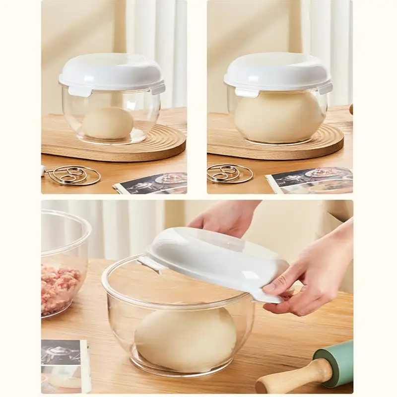 Bread Proofing Container Dough Container Pizza Storage Dough Rising Container Proofing Box Non-Stick Dough Box Baking Supplies