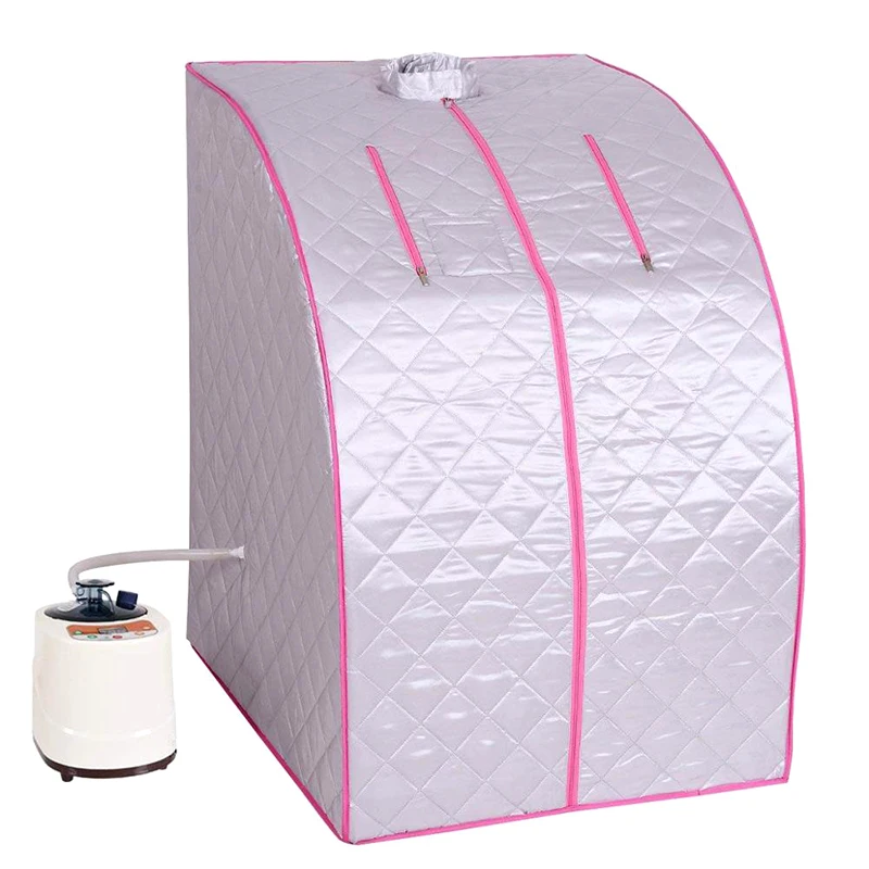 

Portable Steam Sauna Tent Person Home SPA with 2L Larger Steamer