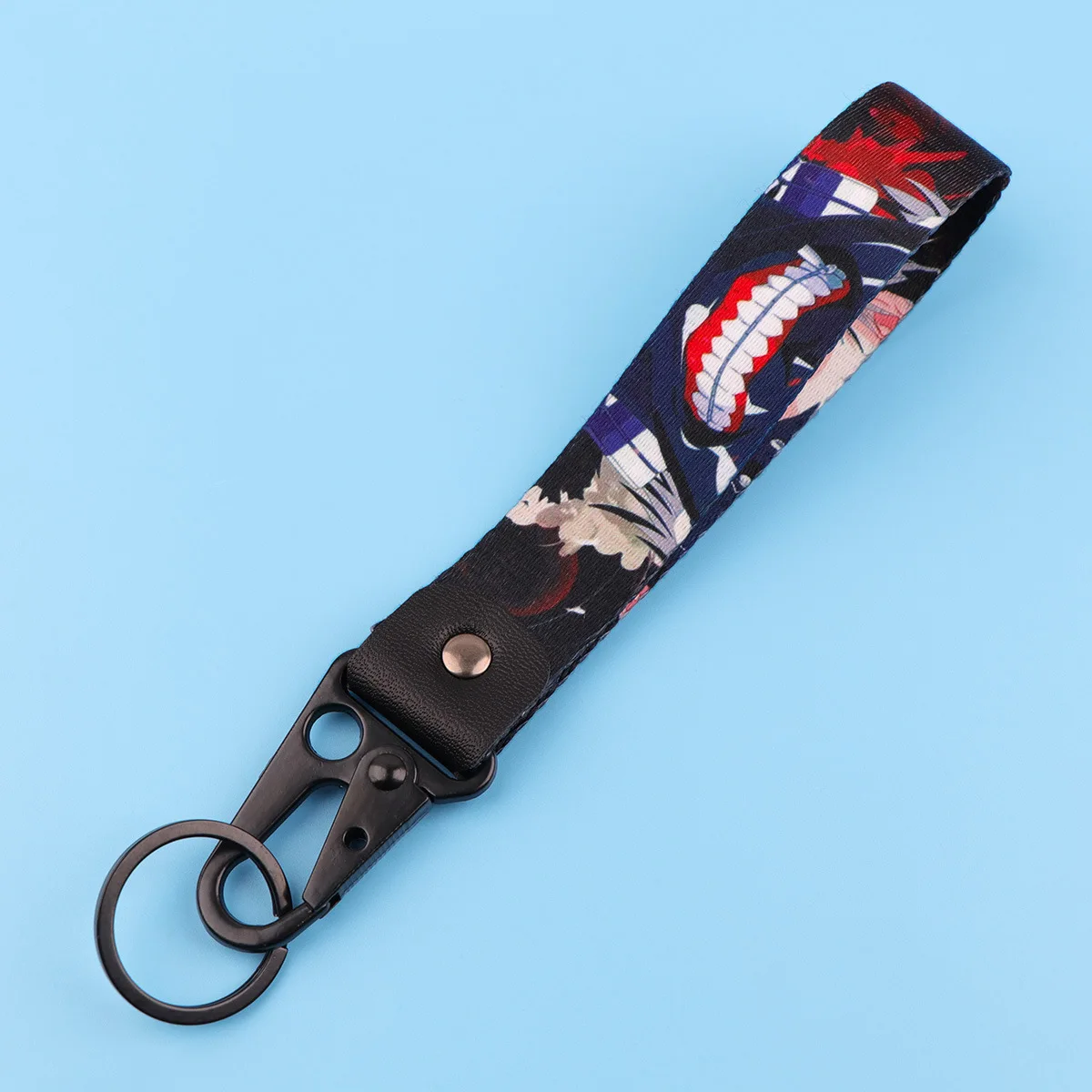 Anime NANA Inuyasha Tokyo Ghoul Eagle Beak Keychain Chains Key Tag for Jewelry Accessory Key Ring Holder Gift