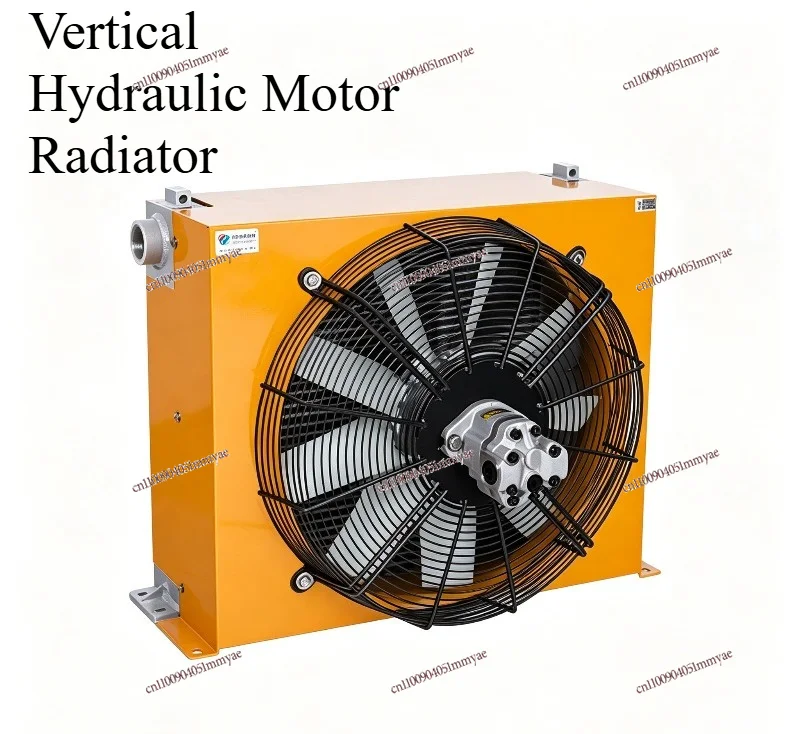 Vertical Hydraulic Motor Cooler Aluminum Air Cooled Large Hydraulic Oil Radiator
