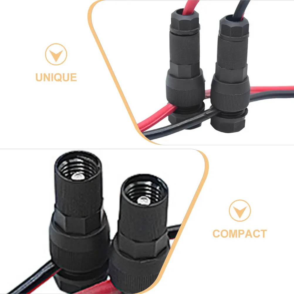 

4Pcs Low Voltage Wire Connector Stable Piercing Design Garden Electrical Connectors Yard Lamp Connector Reliable