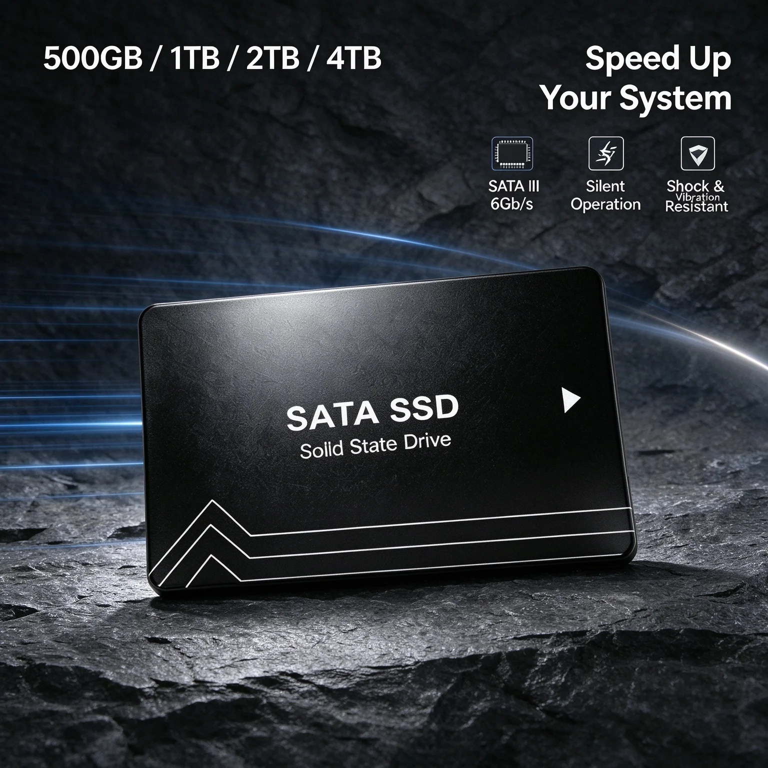 2.5 Inch SATA III SSD Inside Solid State Drive 4TB 500GB 2TB 1TB Hard Disk Laptop PC Notebook Pro Max Ultra Plus Drive Disk