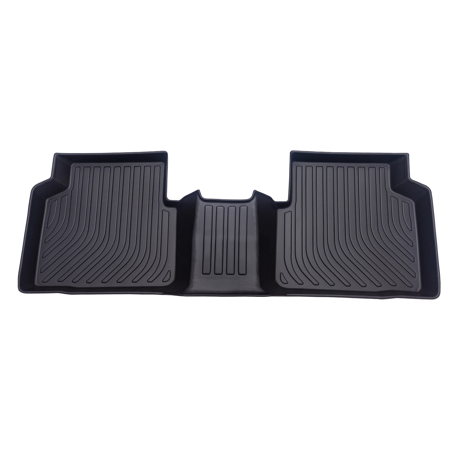 سجادات أرضية السيارة لسيارة Ford Escape 2020-2022، سجادات أرضية مطاطية TPE لجميع الأحوال الجوية باللون الأسود