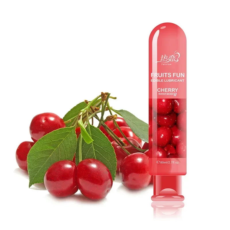 Edible Fruit Flavored Water-based Lubricant Easy To Clean Non Greasy and Provides Long-lasting for Adult Sexual Products