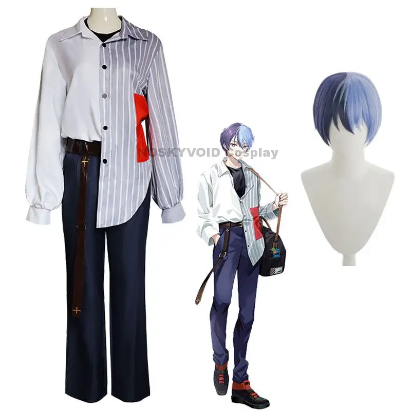 

Vivid BAD SQUAD Aoyagi Toya Cosplay Costume Miku:Colorful Stage! VBS Toya's Wigs Props Comic-con Virtual Singer Stage Costumes