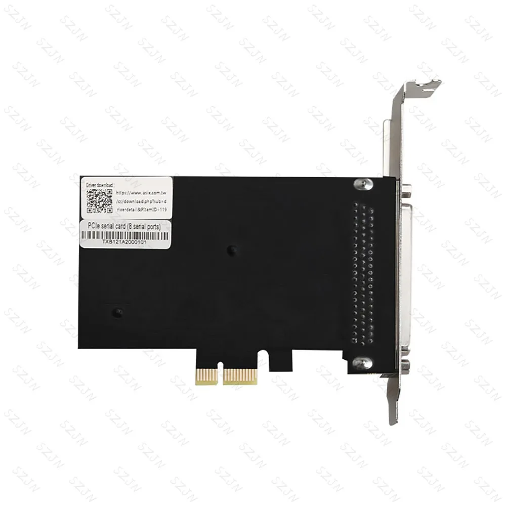PCIE zu RS232 serielle Adapter karte COM Port Erweiterungs karte Desktop Universal Com Karte 8 Port native PCI für Express PCI-E zu DB9P