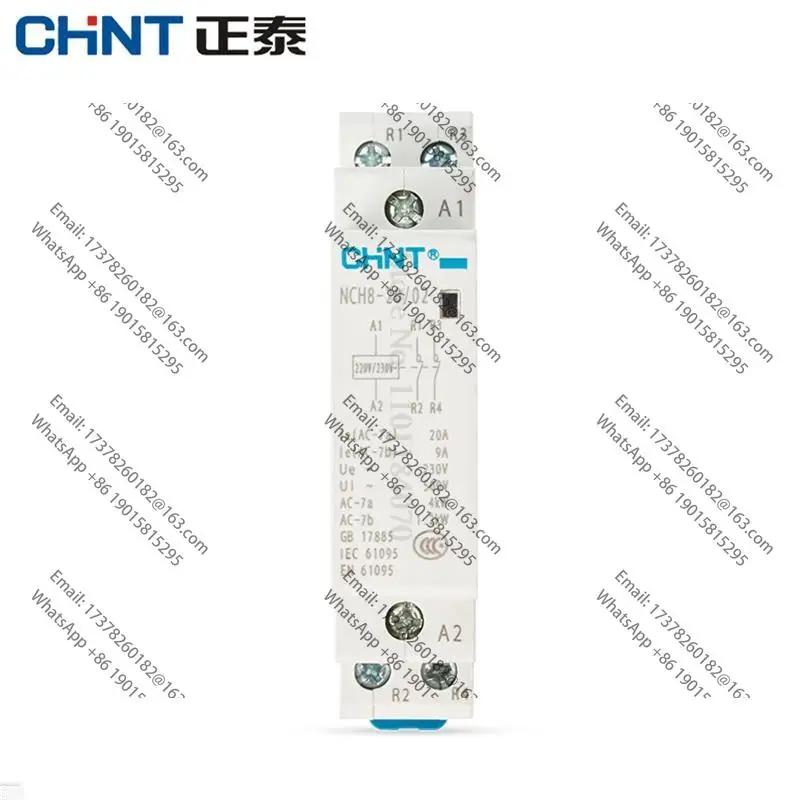 

CHINT ~ AC230V Contactor de CA doméstico NCH8 16A 20A 25A 2NO / 1NC1NO