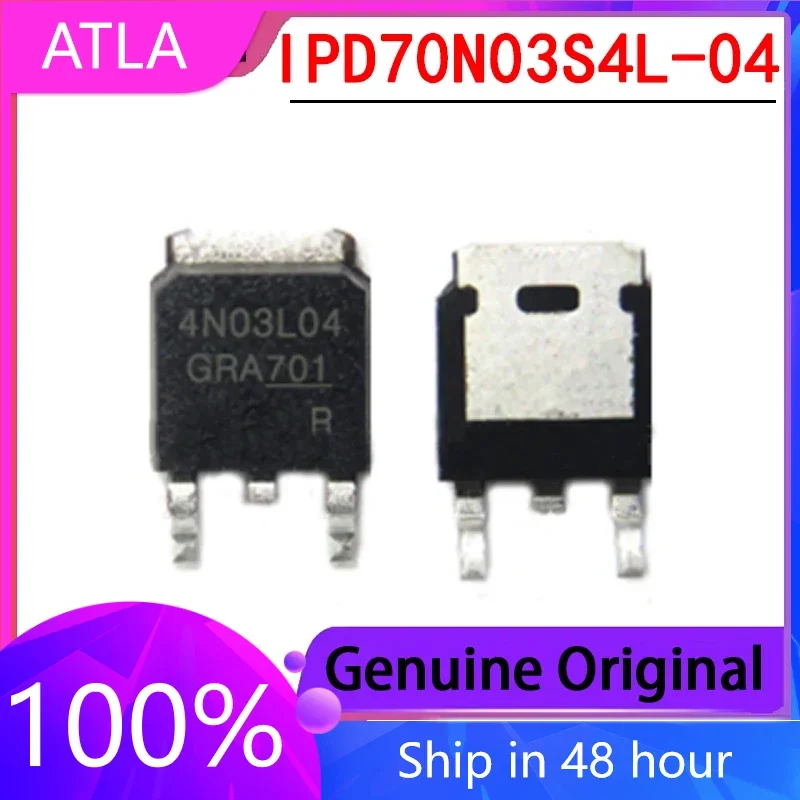 

1PCS New IPD70N03S4L-04 Package TO-252 Field-effect Transistor (MOSFET) in Original Stock