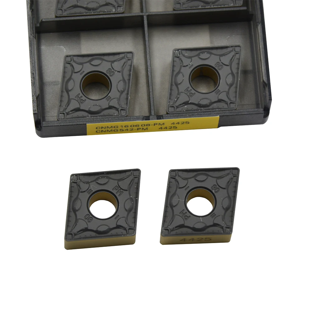 10 PCS CNMG160608 CNMG160612-PM4325/4425 CNMG542 CNMG543 CNMG CNC Turning Insert Tough and wear-resistant High Quality