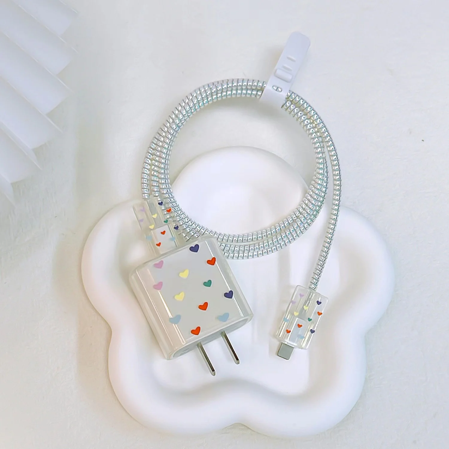 Cute 3D Soft Silicone Charger Case Protection Cover Sleeve Accessories for 18W 20W Charger iPhone 11 13 14 15 16 17 18 New
