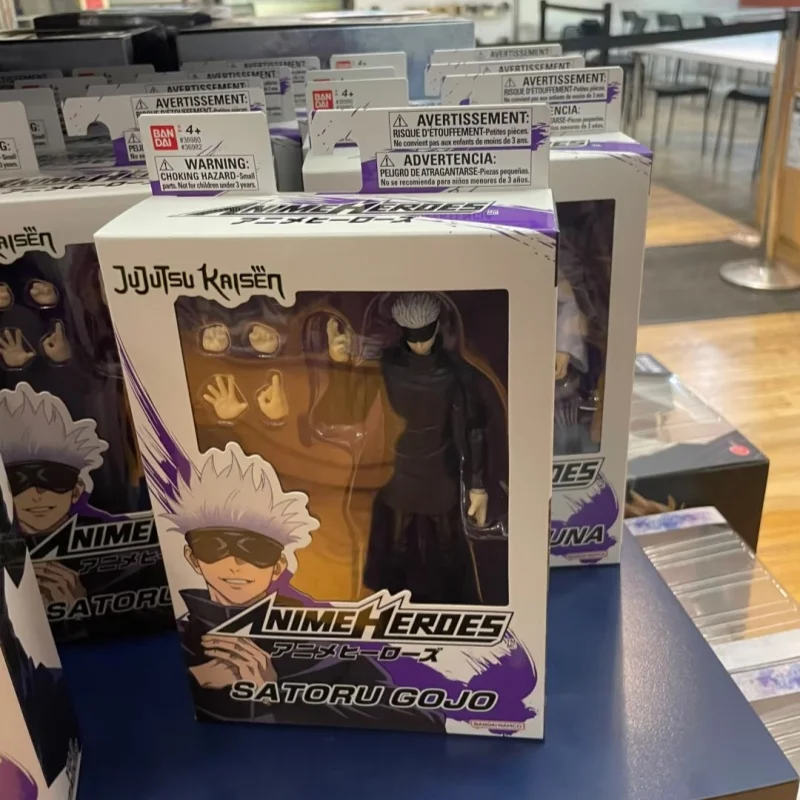 

17cm Genuine Bandai Jujutsu Kaisen Action Figure Gojou Satoru Itadori Yuji Fushiguro Megumi Action Anime Figure Toy Xmas Gifts