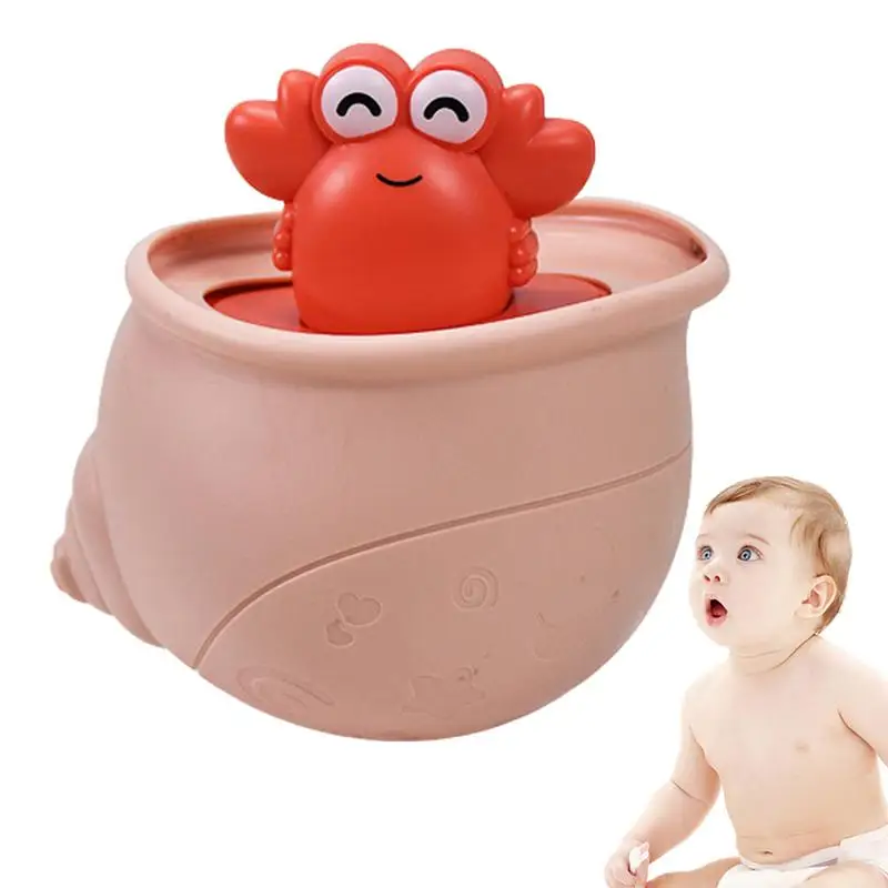 

Animal Bath Toys Crab Water Spray Toy For Children Cartoon Crab Shape Bathtub Toy For Boys And Girls 18 Months And Older