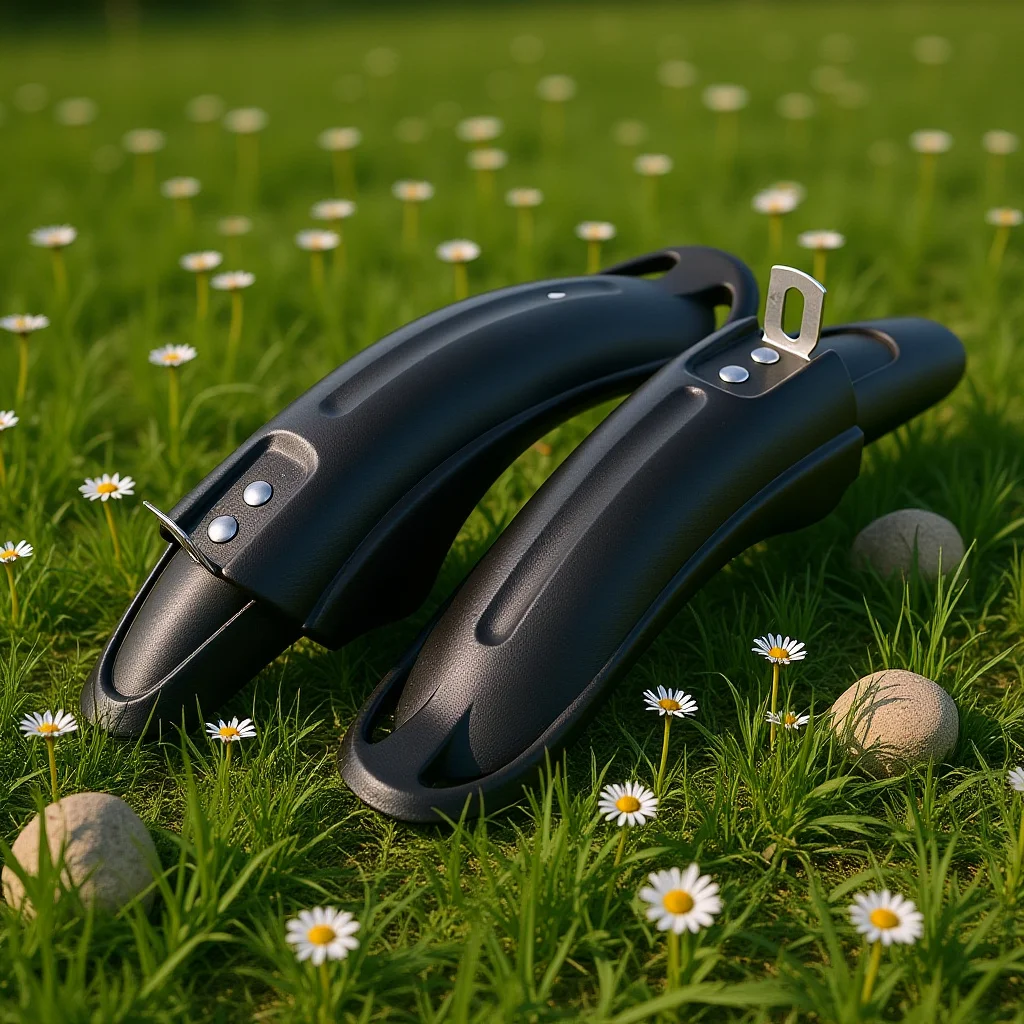 1 Pair 31Cm Rear 28Cm Front Bike Mud Guard Fender For Mountain Children Bicycle Quick Release Waterproof Lightweight Riding