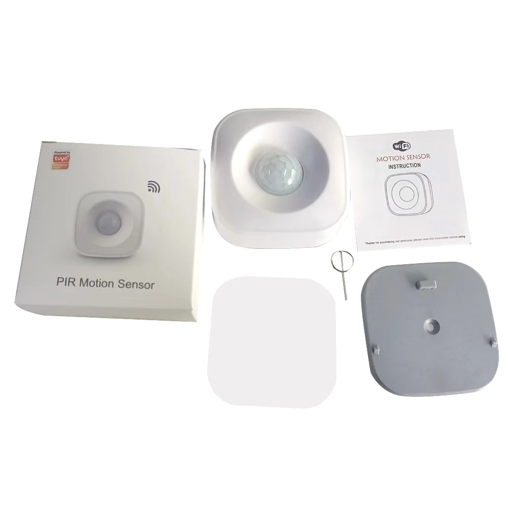 Tuya ZigBee/WiFi sensore di movimento PIR rilevatore a infrarossi Wireless sensore di allarme antifurto di sicurezza controllo APP Smart Life compatibile