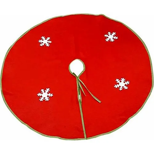 Kostümce With Snowflake Pattern Christmas Pine Tree Coaster 95 Cm