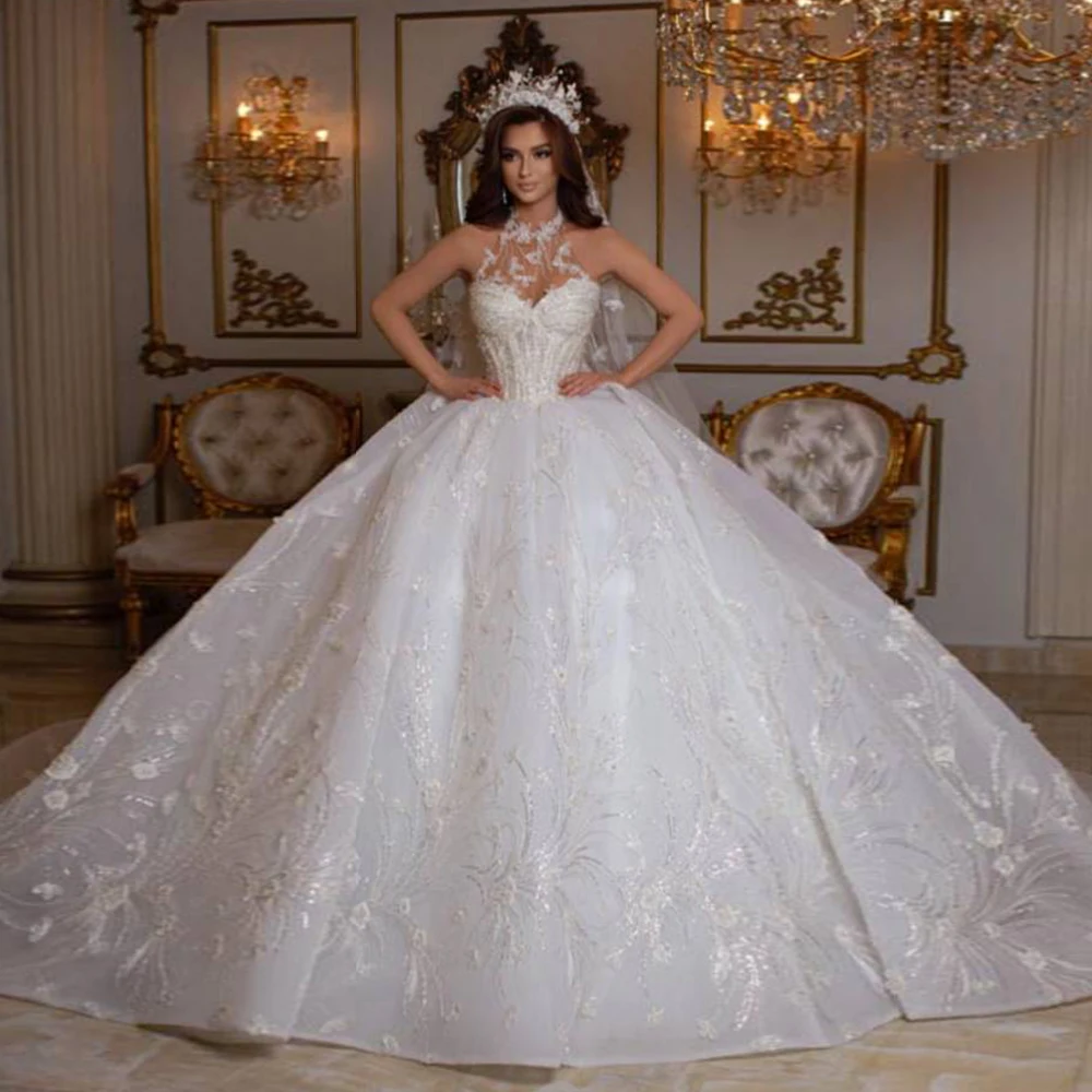 

Женское винтажное бальное платье It's yiiya, белое фатиновое платье с открытыми плечами и блестками на лето 2019