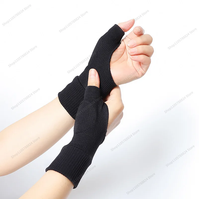 For Wrist Guards, Hand Sports Gloves, Pressurized Half-finger Support Training, Wrist Guards, Fitness, Sweat Absorption
