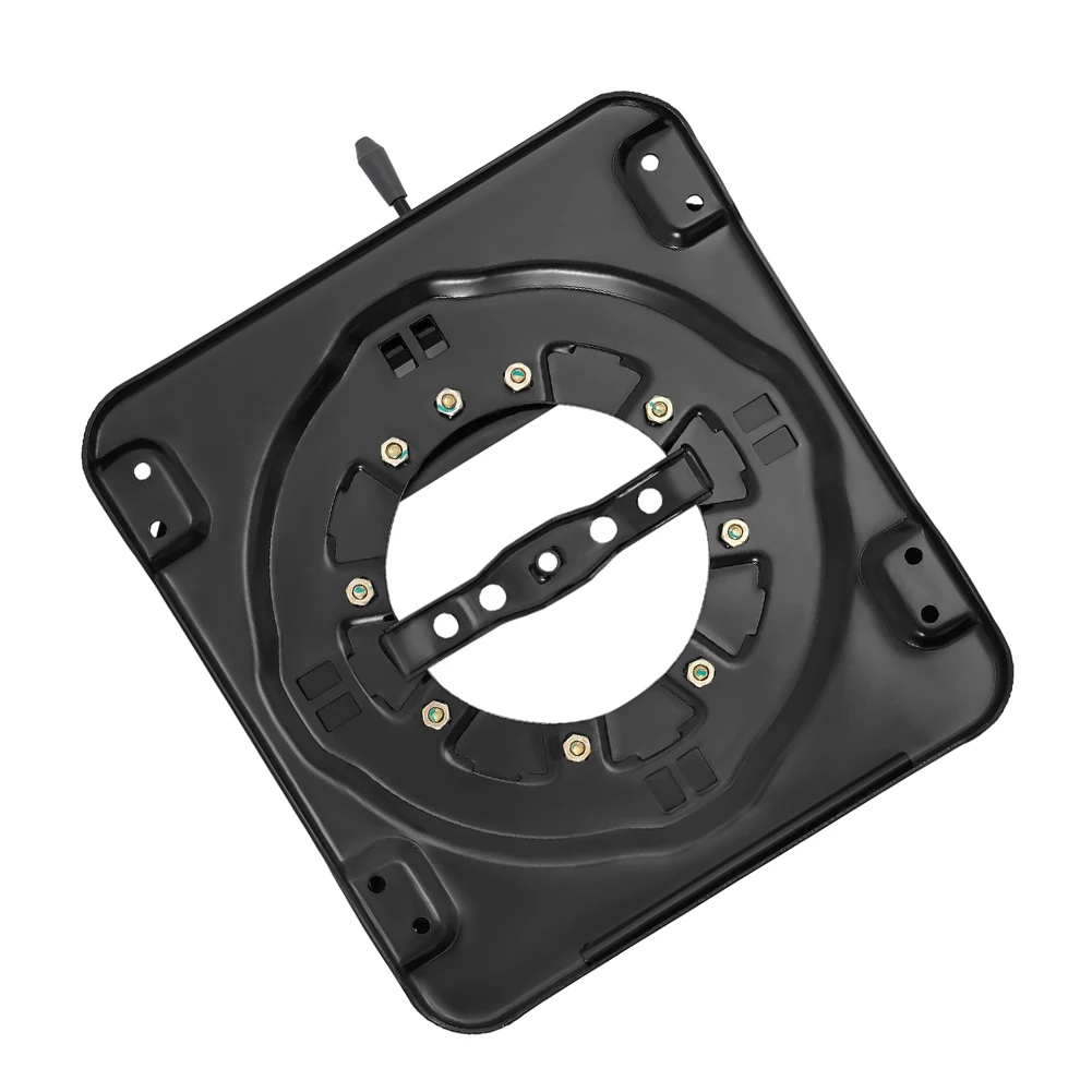 Heavy Duty Seat Swivel Base With Slider Track 360 Degree Rotatable For RV Van Camper Vehicle Engineering Vehicles Adjustable