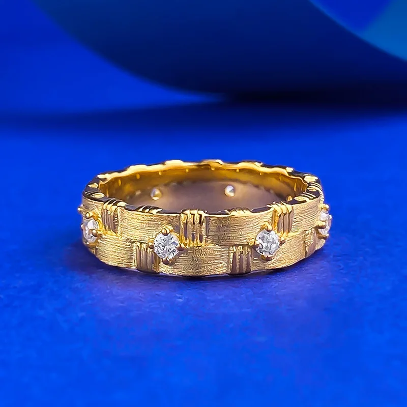 

Bracetti brushed ring Italian craftsmanship S925 silver woven ring