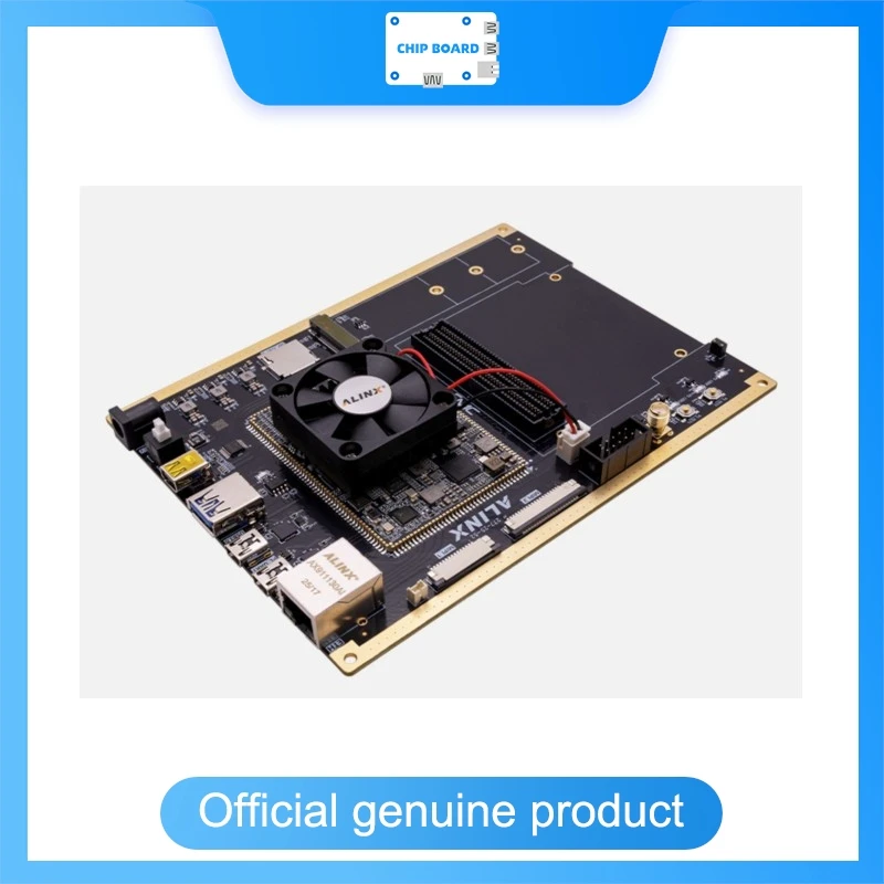 ALINX AXU3EG-F V1.0 Zynq ZU3EG FPGA Board, 4GB DDR4, 8GB eMMC, M.2 FMC USB 3.0 4K DP Gigabit Ethernet