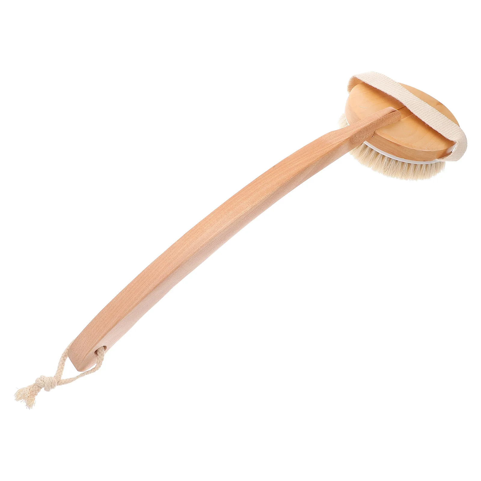 

Long Handle Bath Brush for Shower Back Scrubbing Exfoliating Body Cleansing Tool Comfortable Ergonomic Design Easy to Use and